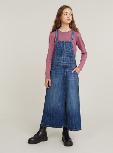 Vestido Peto Largo para Niñas